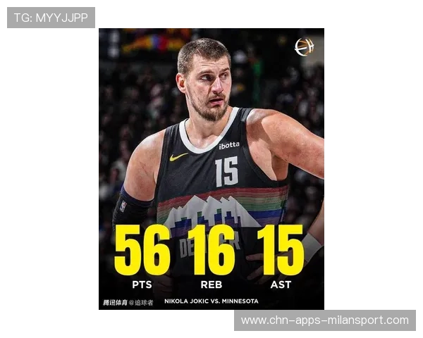 约基奇补篮稳稳命中，掘金再拿关键分